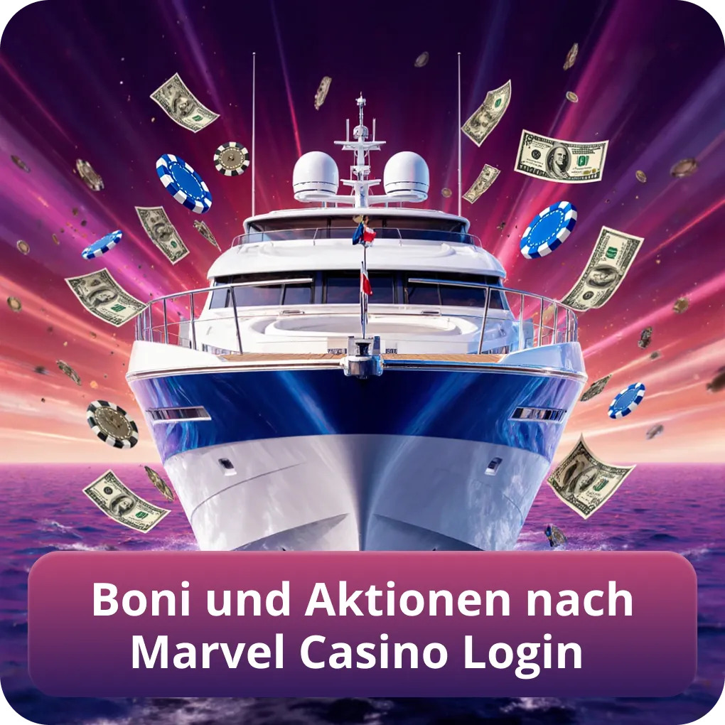 Boni und Aktionen nach Marvel Casino Login