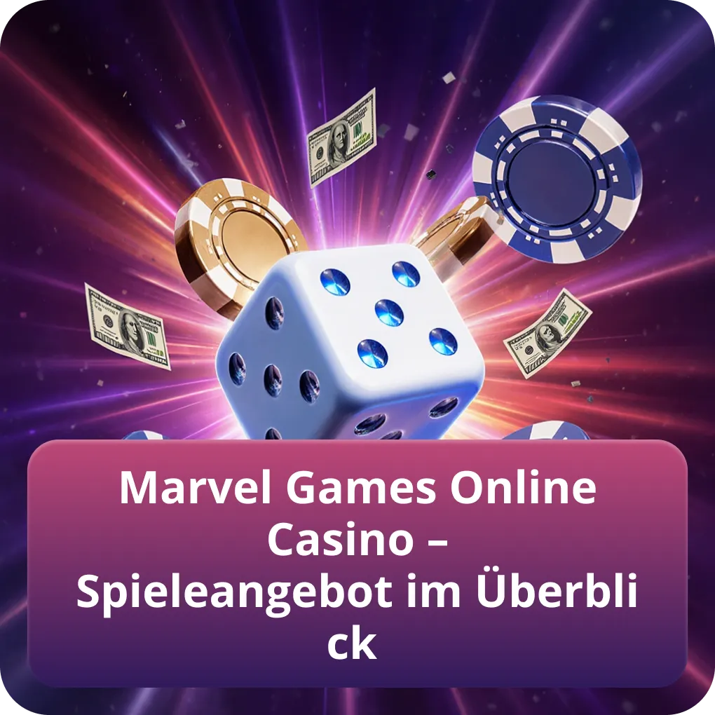 Marvel Games Online Casino – Spieleangebot im Überblick