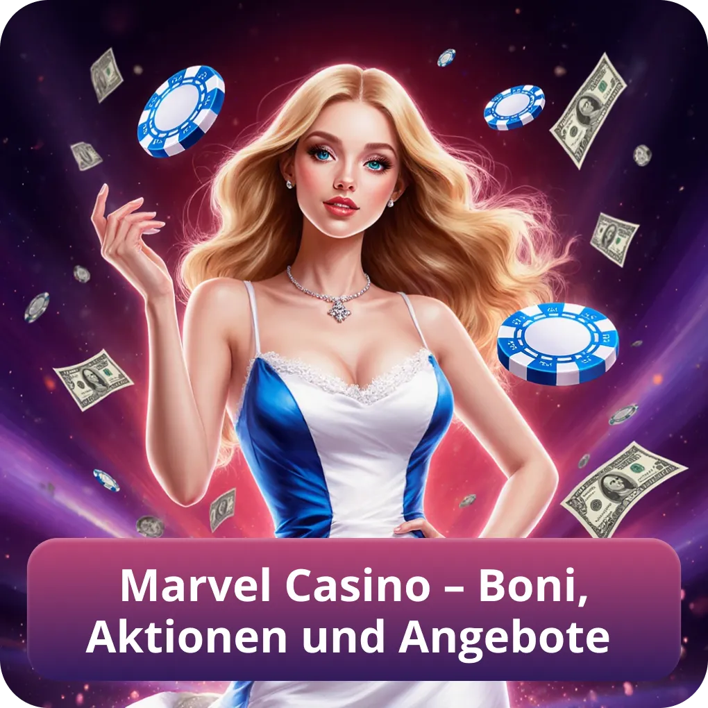 Marvel Casino – Boni, Aktionen und Angebote